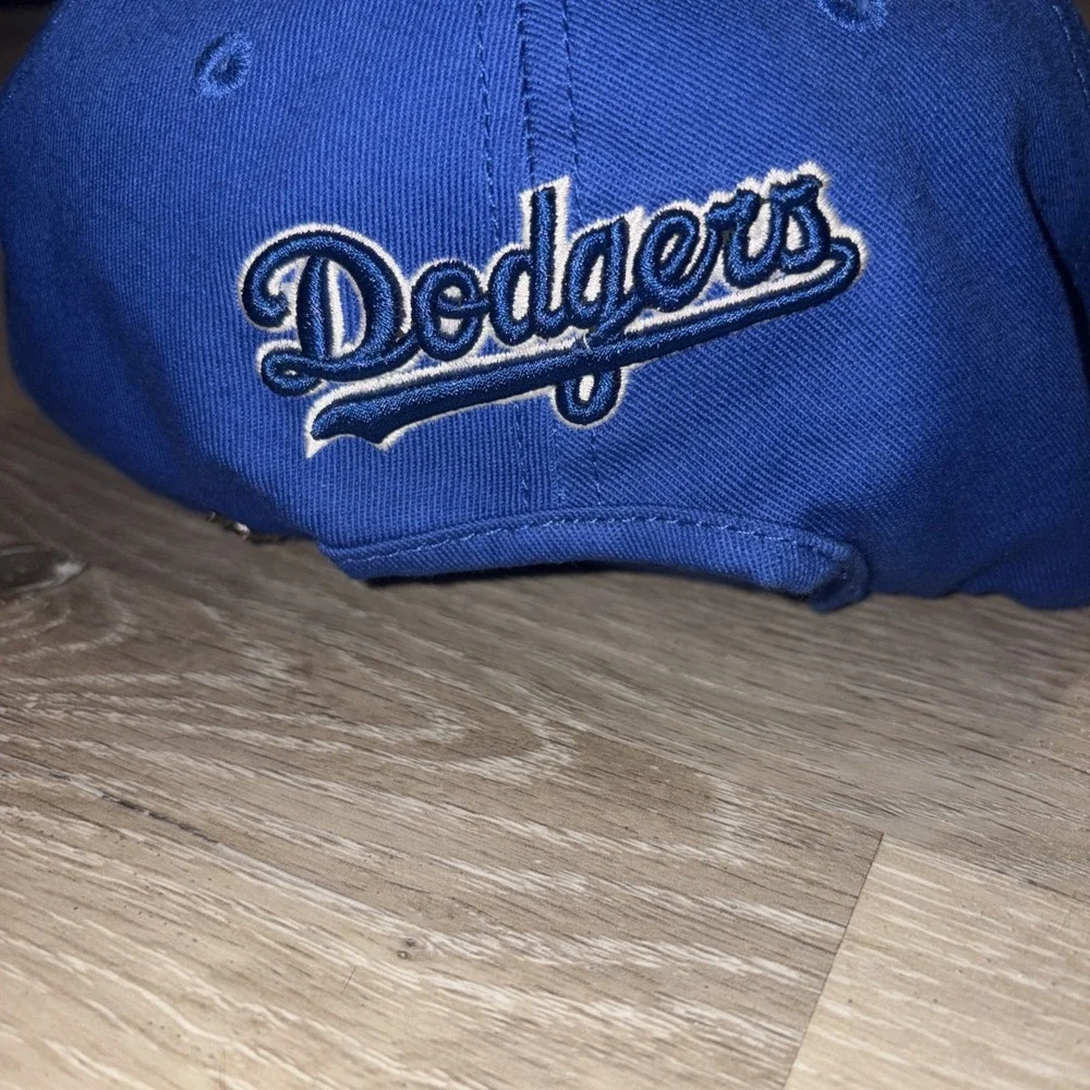 Pro Standard Los Angeles Dodgers MLB Watercolor Tie Dye SnapBack Hat Cap Blue